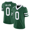 Rebec NY.Jets #0 Braelon Allen Player Green Legacy Limited Vapor F.U.S.E. Home Game Stitched Jerseys