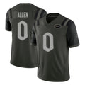 Rebec NY.Jets #0 Braelon Allen Player Green Limited 2025 Rivalries Collection Home Game Stitched Jerseys