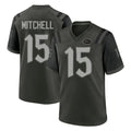Rebec NY.Jets #15 Adonai Mitchell Player Green 2025 Rivalries Collection Home Game Stitched Jerseys