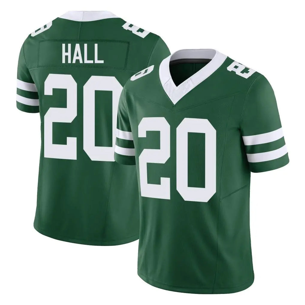Rebec NY.Jets #20 Breece Hall Player Green Legacy Limited Vapor F.U.S.E. Home Game Stitched Jerseys