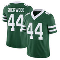Rebec NY.Jets #44 Jamien Sherwood Player Green Legacy Limited Vapor F.U.S.E. Home Game Stitched Jerseys