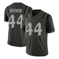 Rebec NY.Jets #44 Jamien Sherwood Player Green Limited 2025 Rivalries Collection Home Game Stitched Jerseys