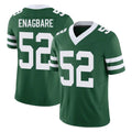 Rebec NY.Jets #52 Kingsley Enagbare Player Green Legacy Limited Vapor F.U.S.E. Home Game Stitched Jerseys