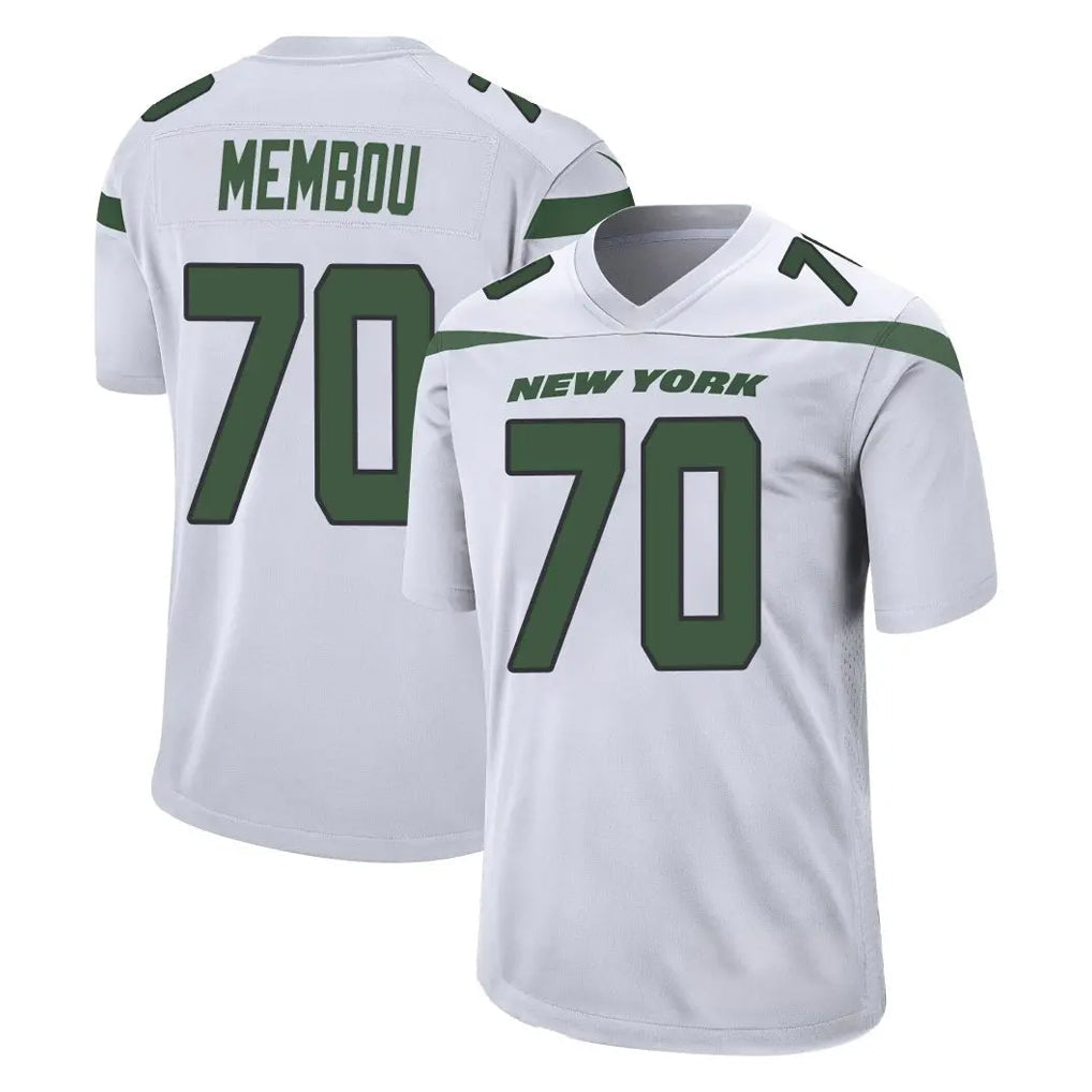 Rebec NY.Jets #70 Armand Membou Player White Spotlight Home Game Stitched Jerseys