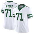 Rebec NY.Jets #71 Josh Myers Player White Legacy Limited Vapor F.U.S.E. Home Game Stitched Jerseys
