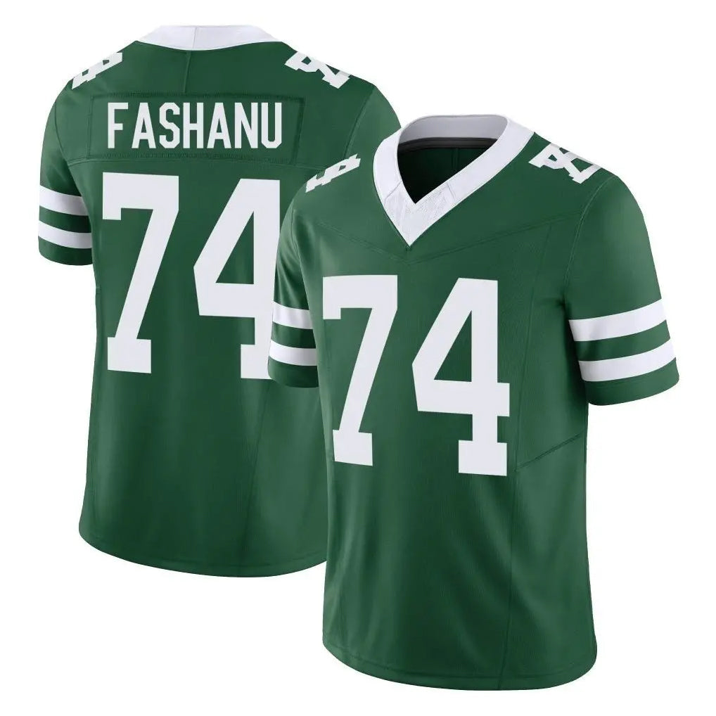 Rebec NY.Jets #74 Olu Fashanu Player Green Legacy Limited Vapor F.U.S.E. Home Game Stitched Jerseys
