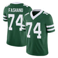 Rebec NY.Jets #74 Olu Fashanu Player Green Legacy Limited Vapor F.U.S.E. Home Game Stitched Jerseys