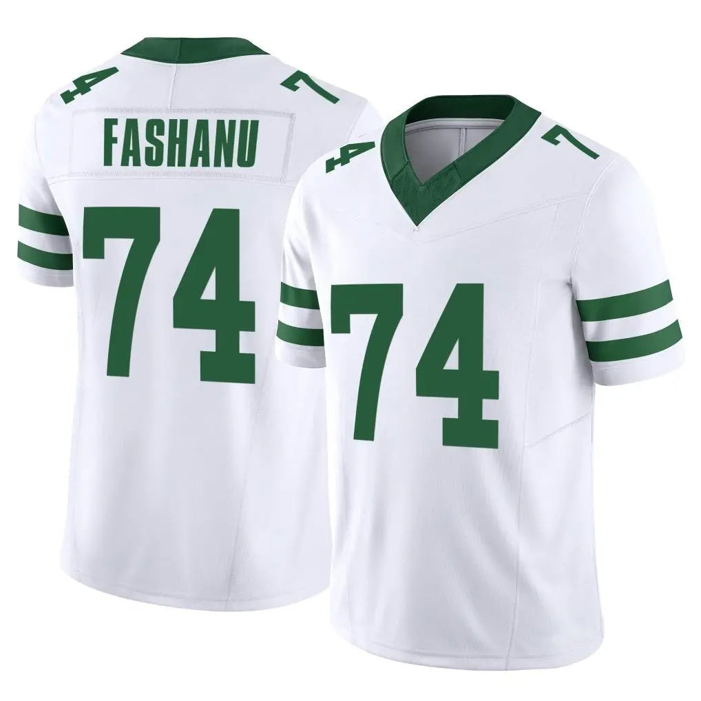 Rebec NY.Jets #74 Olu Fashanu Player White Legacy Limited Vapor F.U.S.E. Home Game Stitched Jerseys