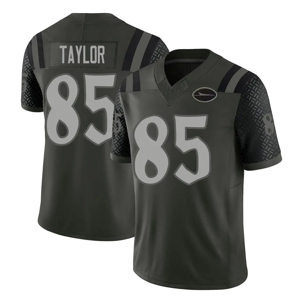 Rebec NY.Jets #85 Mason Taylor Player Green Limited 2025 Rivalries Collection Home Game Stitched Jerseys