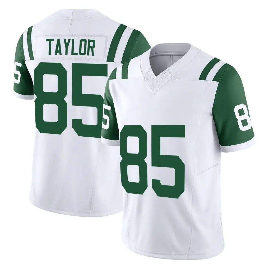 Rebec NY.Jets #85 Mason Taylor Player White Limited Classic Vapor F.U.S.E. Home Game Stitched Jerseys
