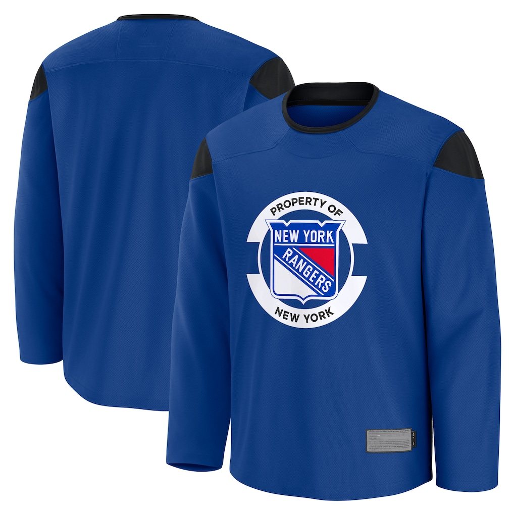 Rebec NY.Rangers Blue Practice Jerseys