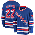 Rebec NY.Rangers #22 Mike Gartner Blue Home Breakaway Jerseys