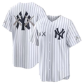 NY.Yankees KAWS White Rebec Stadium Stitched Jerseys