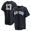 Rebec NY.Yankees #13 Jazz Chisholm Jr Player Navy Game Home Stitched Jerseys