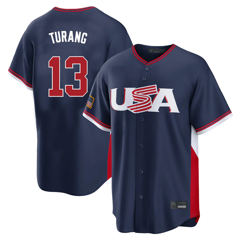 Rebec NY.Yankees #13 Jazz Chisholm Jr Player Navy USA 2026 World Classic Limited Game Stitched Jerseys