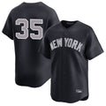 Rebec NY.Yankees #35 Cody Bellinger Player Navy Limited Home Stitched Jerseys