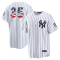 Rebec NY.Yankees #35 Cody Bellinger Player White USA 250 Fourth of July Limited Elite Home Game Stitched Jerseys