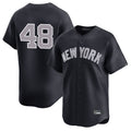 Rebec NY.Yankees #48 Paul Goldschmidt Player Navy Limited Game Stitched Jerseys