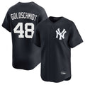 Rebec NY.Yankees #48 Paul Goldschmidt Player Navy Limited Stitched Jerseys