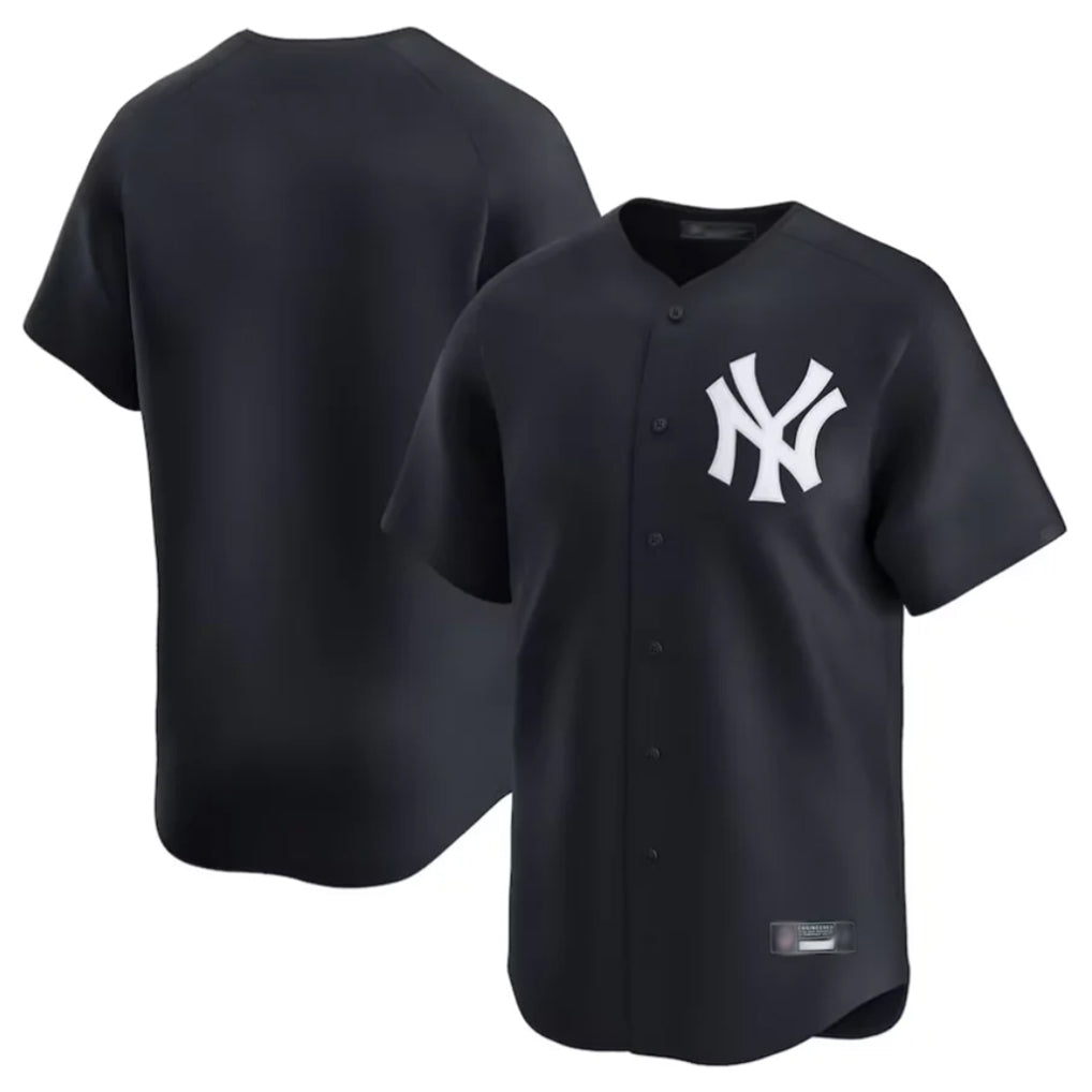 Rebec NY.Yankees Blank Player Navy Limited Home Stitched Jerseys