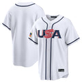 Rebec NY.Yankees Blank Player White USA 2026 World Classic Limited Game Stitched Jerseys