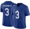 Rebec NY.Giants #3 Odell Beckham Jr Blue 2026 F.U.S.E. Vapor Untouchable Limited Football Stitched Jersey