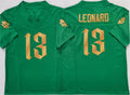 Rebec N.Dame Fighting Irish #13 Riley Leonard Green 2025 F.U.S.E. Limited Stitched Football American College Jerseys