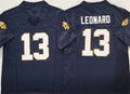 Rebec N.Dame Fighting Irish #13 Riley Leonard Navy 2025 F.U.S.E. Limited Stitched Football American College Jerseys