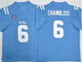 Rebec O.Miss Rebels #6 Trinidad Chambliss Blue 2026 F.U.S.E. Stitched American College Jerseys