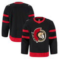 Rebec O.Senators Black Home Authentic Pro Jerseys