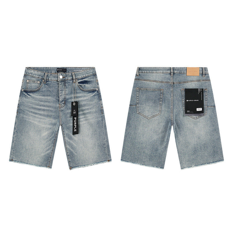 Purple Jeans Retro European American Streetwear