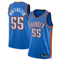 Rebec OC.Thunder #55 Isaiah Hartenstein Blue Swingman Player Stitched Jerseys - Icon Edition