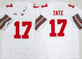 Rebec O.State Buckeyes #17 Carnell Tate White 2025 F.U.S.E. Limited Stitched American College Jerseys