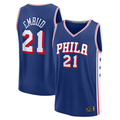 Rebec P.76ers #21 Joel Embiid  Royal Fast Break Replica Jerseys - Icon Edition