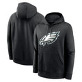 Rebec P.Eagles Black LOGO Pullover Hoodies Home Game Stitched Jerseys