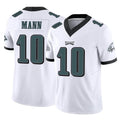 Rebec P.Eagles #10 Braden Mann Player White Limited Vapor F.U.S.E. Home Game Stitched Jerseys