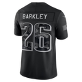 Rebec P.Eagles #26 Saquon Barkley Black 2026 Salute to Service Stitched Limited Jersey