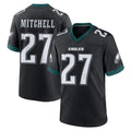 Rebec P.Eagles #27 Quinyon Mitchell Player Black Game Home Stitched Jerseys
