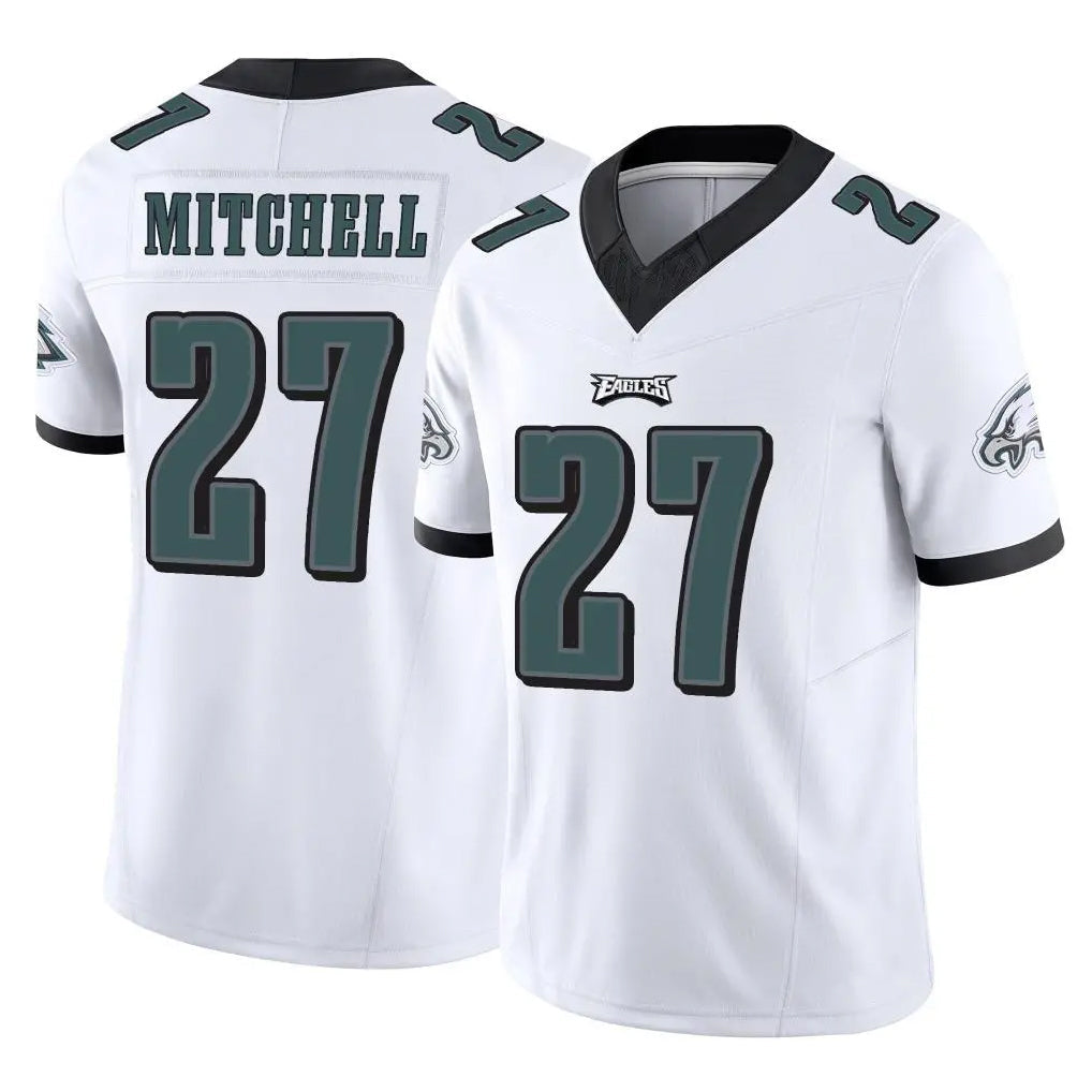 Rebec P.Eagles #27 Quinyon Mitchell Player White Limited Vapor F.U.S.E. Home Game Stitched Jerseys