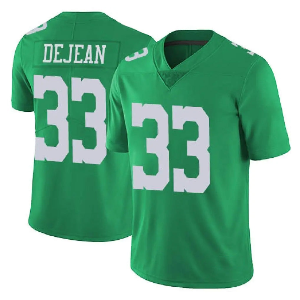 Rebec P.Eagles #33 Cooper DeJean Player Green Limited Vapor Untouchable Home Game Stitched Jerseys