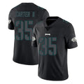 Rebec P.Eagles #35 Michael Carter II Player Limited Black Impact Home Game Stitched Jerseys