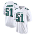 Rebec P.Eagles #51 Cam Jurgens Player White Tundra Fashion Home Game Stitched Jerseys