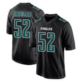Rebec P.Eagles #52 Jonathan Greenard Player Carbon Black Fashion Home Game Stitched Jerseys