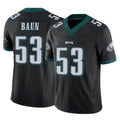 Rebec P.Eagles #53 Zack Baun Player Black Limited Vapor F.U.S.E. Home Game Stitched Jerseys