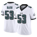 Rebec P.Eagles #53 Zack Baun Player White Limited Vapor F.U.S.E. Home Game Stitched Jerseys