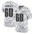 Rebec P.Eagles #68 Jordan Mailata Player Arctic Camo Salute to Service Limited Game Stitched Jerseys