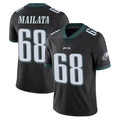 Rebec P.Eagles #68 Jordan Mailata Player Black Limited Vapor Untouchable Home Game Stitched Jerseys