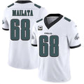 Rebec P.Eagles #68 Jordan Mailata White 2026 F.U.S.E. 3-Star C Patch Vapor Untouchable Limited Football Stitched Jersey