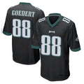 Rebec P.Eagles #88 Dallas Goedert Player Black Home Game Stitched Jerseys