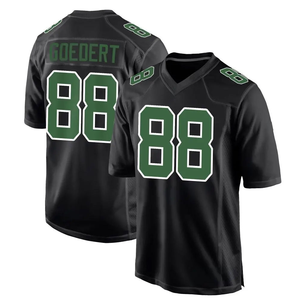 Rebec P.Eagles #88 Dallas Goedert Player Carbon Green Fashion Home Game Stitched Jerseys